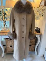 Zeer Chique, lama-alpaca Camel-Beige jas CALW, 38/M, ZGAN., Ophalen of Verzenden, Zo goed als nieuw, Maat 38/40 (M), Beige