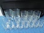 18 Borrel glaasjes en/of whisky (?) glazen. Of voor.......??, Ophalen of Verzenden, Zo goed als nieuw, Glas, Glas of Glazen