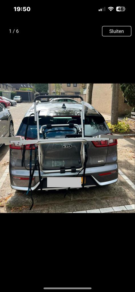 Mottez Achterklep Fietsendrager - 3 Fietsen, Auto diversen, Fietsendragers, Gebruikt, Achterklepdrager, 3 fietsen of meer, Elektrische fiets