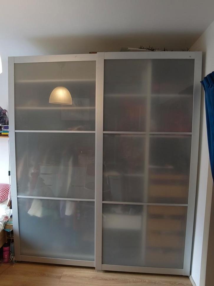Ikea Pax Schuifdeuren - Gedemonteerd, Huis en Inrichting, Kasten | Kledingkasten, Ophalen