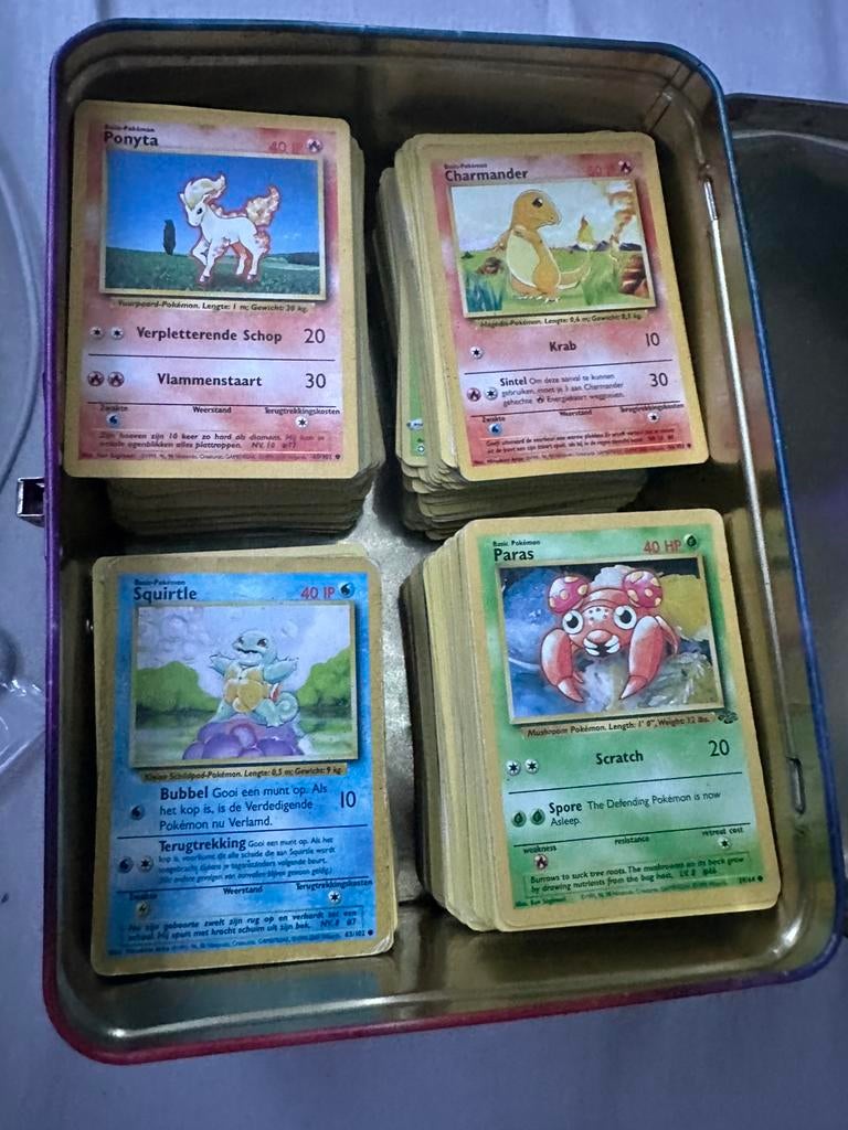 Pokémon kaarte collectie – 700+ kaarte, holo’s, oude kaarten, Ophalen, Gebruikt, Meerdere kaarten