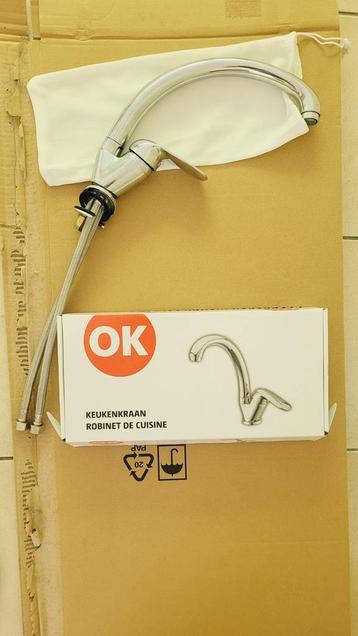 OK éénhendel keukenkraan Chroom  beschikbaar voor biedingen