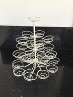 Nieuw- witte metalen cupcake - standaard, Huis en Inrichting, Woonaccessoires | Etagères, Ophalen of Verzenden, Nieuw