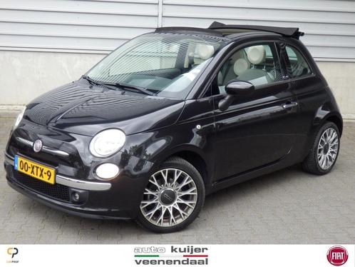 Fiat 500C 85 pk. Lounge Cabrio I Aut. airco I 16 inch LM vel, Auto's, Fiat, Bedrijf, 500C, ABS, Airbags, Airconditioning, Bluetooth