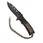 mess One hand mes paracord fire starter, Verzenden, Nieuw