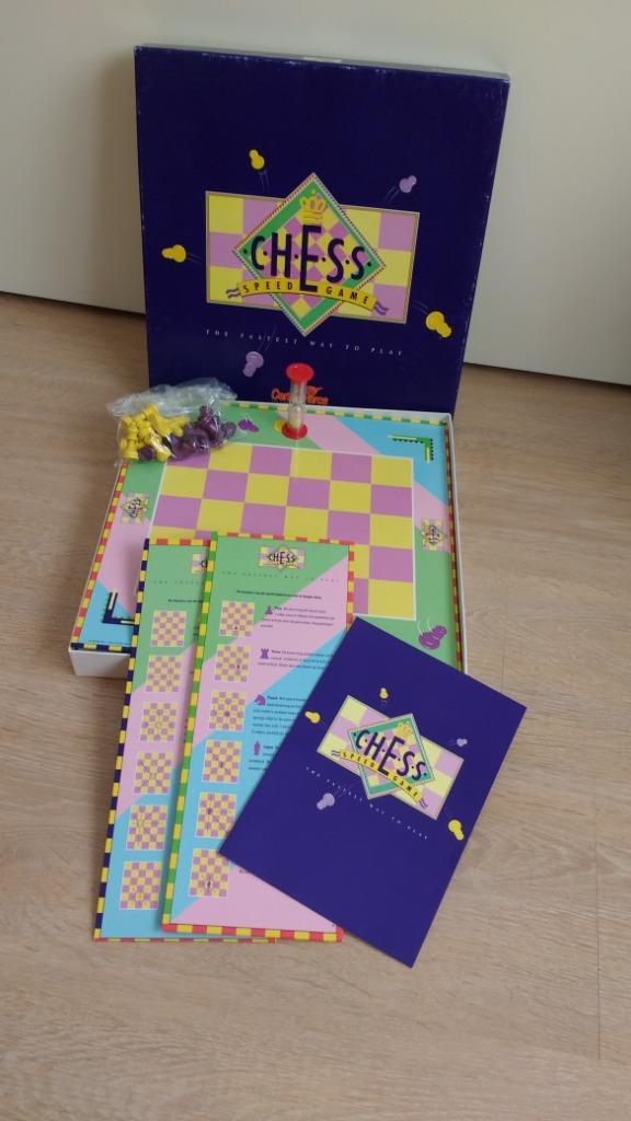 Chess Speed game, Hobby en Vrije tijd, Gezelschapsspellen | Bordspellen, Zo goed als nieuw, Een of twee spelers, Ophalen of Verzenden