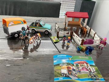Playmobil 70325 country paardenboerderij met paardentrailer beschikbaar voor biedingen