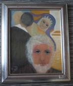Jeanne van Dijk, olieverf op paneel., Antiek en Kunst, Kunst | Schilderijen | Klassiek, Verzenden