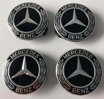 Mercedes NewBlack Naafdoppen€3,50P.st.+Andere Mercedes/AMG ! beschikbaar voor biedingen