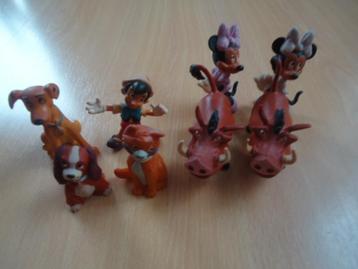 Diverse Disney figuren, oa Pinokkio, Pumbaa, Lady beschikbaar voor biedingen