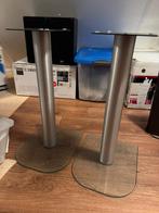 Speaker Stands - Stijlvol en Functioneel, Gebruikt, Minder dan 60 watt, Front, Rear of Stereo speakers, Ophalen