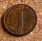 Munt - Duitsland - 1 Reichspfennig 1939 (B), Postzegels en Munten, Ophalen of Verzenden, Duitsland, Losse munt