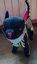 Vendula London I-scream Parlour Skeletons Vinnie the cat bag, Ophalen of Verzenden, Nieuw, Zwart