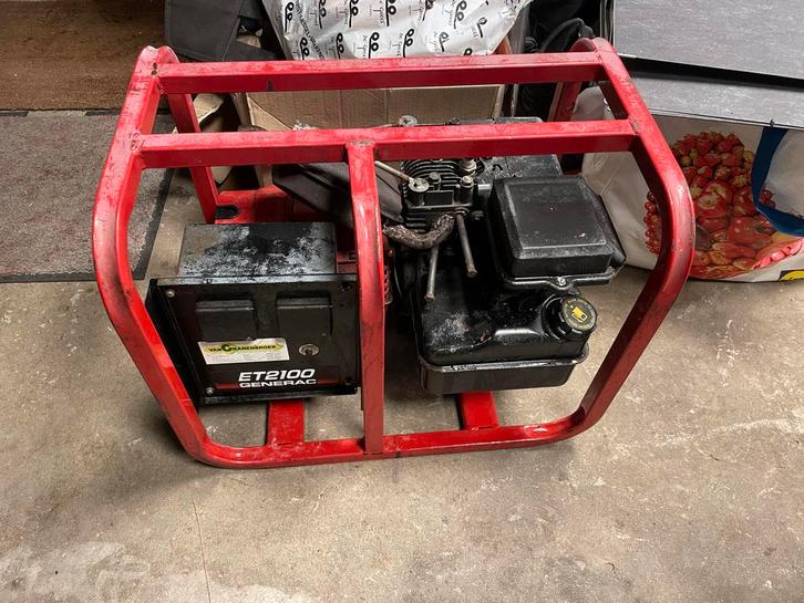Generac Generator 2100W - Briggs & Stratton Motor, Doe-het-zelf en Verbouw, Aggregaten, Gebruikt, Benzine, Minder dan 5 kVA, Ophalen