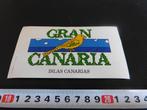 sticker Spanje Gran Canaria  Islas Canarias, Verzamelen, Ophalen, Zo goed als nieuw, Bedrijf of Vereniging