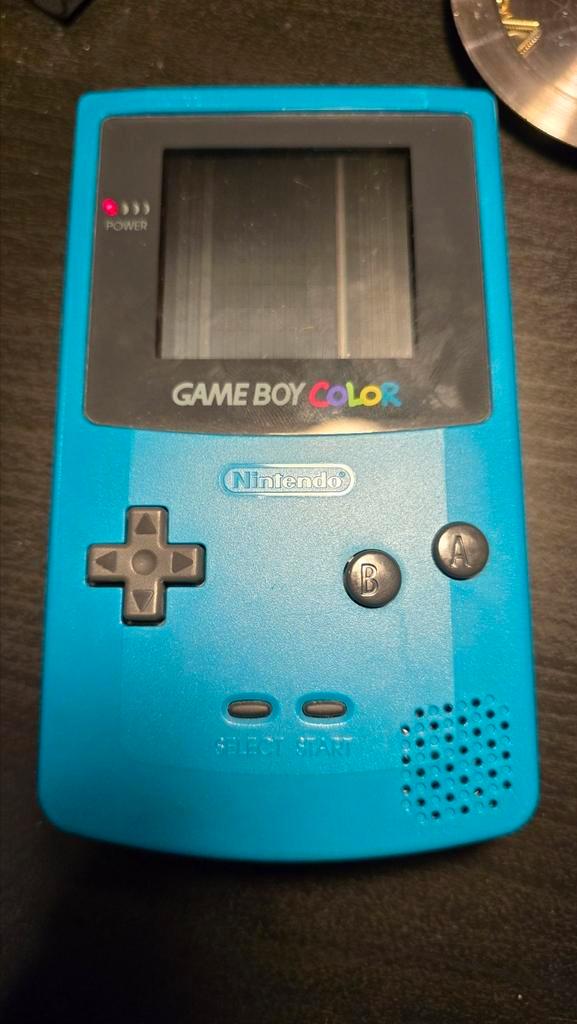 Nintendo Game Boy Color (Teal) - Voor reparatie / IPS Mod, Spelcomputers en Games, Spelcomputers | Nintendo Game Boy, Gebruikt