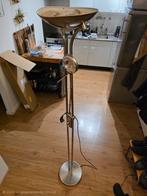 Stalamp met leeslamp, Ophalen, Gebruikt, Metaal, 150 tot 200 cm