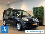 Renault Kangoo Rolstoelauto XXL-Ombouw 150cm, Auto's, Voorwielaandrijving, Stof, Gebruikt, Zwart