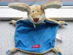 Knuffeldoek konijn hond Esprit blauw velours + sterrenprint, Kinderen en Baby's, Speelgoed | Knuffels en Pluche, Ophalen of Verzenden