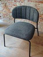 Donkergrijs Jolien Fauteuil Lounge Chair NIEUW, Huis en Inrichting, Fauteuils, Ophalen of Verzenden, Nieuw, 50 tot 75 cm