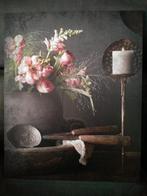 Decoboard bloemen met zeef en kandelaar, Ophalen of Verzenden, Nieuw