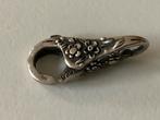 Trollbeads slotje vergeet me niet, retired., Sieraden, Tassen en Uiterlijk, Bedels, Ophalen of Verzenden, Zo goed als nieuw, Zilver