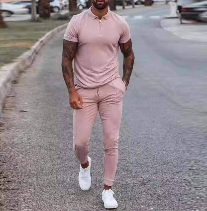 Sportieve Chique Polo & Joggingsbroek Nieuw Maat M, Kleding | Heren, Sportkleding, Nieuw, Algemeen, Maat 48/50 (M), Ophalen of Verzenden