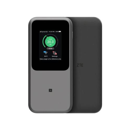 ZTE MU5120 5G MiFi met powerbank ZGAN krasvrij! Grote batter, Computers en Software, Routers en Modems, Zo goed als nieuw, Ophalen of Verzenden