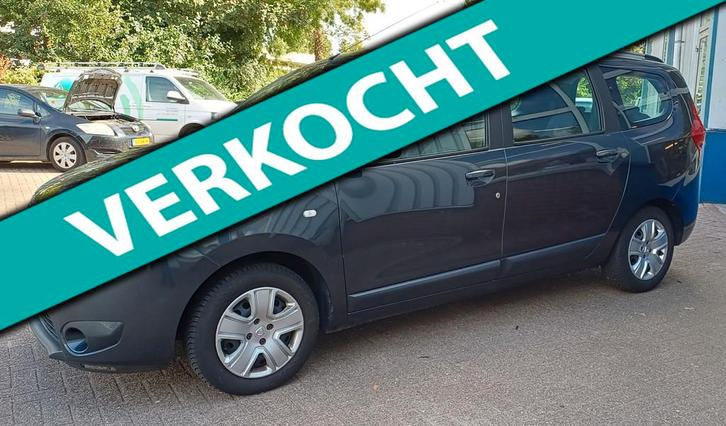 Dacia Lodgy 1.6 SCe Bi-Fuel Ambiance 7persoons lpg g3, Auto's, Dacia, Bedrijf, Te koop, Lodgy, ABS, Achteruitrijcamera, Airbags