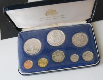Barbados 1974 proof coin set in doos   beschikbaar voor biedingen