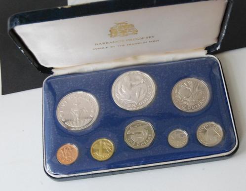 Barbados 1974 proof coin set in doos, Postzegels en Munten, Munten | Amerika, Setje, Midden-Amerika, Zilver, Ophalen of Verzenden