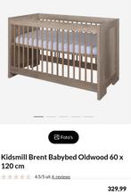 Kidsmill Brent Ledikantje Oldwood 60 x 120 cm, Ophalen, Zo goed als nieuw, Ledikant