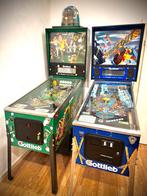Twee Gottlieb Flipperkasten - Wipe Out & Teed Off, Ophalen, Gebruikt, Elektronisch, Gottlieb