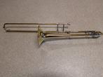 Schuif trombone, Muziek en Instrumenten, Blaasinstrumenten | Trombones, Ophalen, Gebruikt, Overige typen, Met koffer