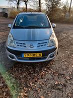 Nissan Pixo 1.0 50KW 5D 2011 Grijs, Auto's, Voorwielaandrijving, Euro 5, Stof, 4 stoelen