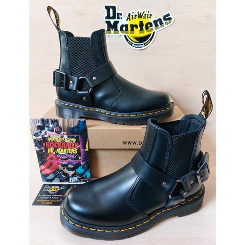 Dr. Martens Wincox, Black Polished Smooth Maat: 41 UK7, Kleding | Heren, Schoenen, Nieuw, Boots, Zwart, Ophalen of Verzenden