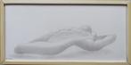 tekening Liggende vrouw 15,5x31cm, Minder dan 50 cm, Tekening, Nieuw, Ophalen of Verzenden