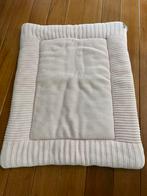 Meyco boxkleed relief mixed roze, Ophalen, Zo goed als nieuw, Rechthoekig, Boxkleed