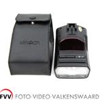 Minolta 3200i flitser voor analoge fotografie, Overige merken, Gebruikt, Kantelbaar, Ophalen of Verzenden