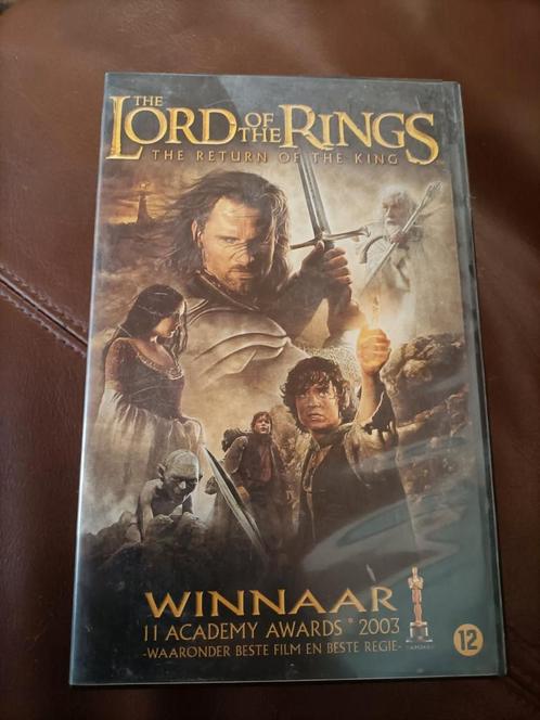 Lord of the rings, Cd's en Dvd's, VHS | Film, Zo goed als nieuw, Actie en Avontuur, Vanaf 12 jaar, Ophalen