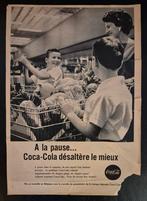 Vintage Coca-Cola reclame uit een tijdschrift, Ophalen of Verzenden, Gebruikt, Overige typen