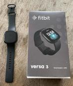 Fitbit versa 3 in zeer goede staat !, Ophalen of Verzenden, Zo goed als nieuw, Zwart, Android