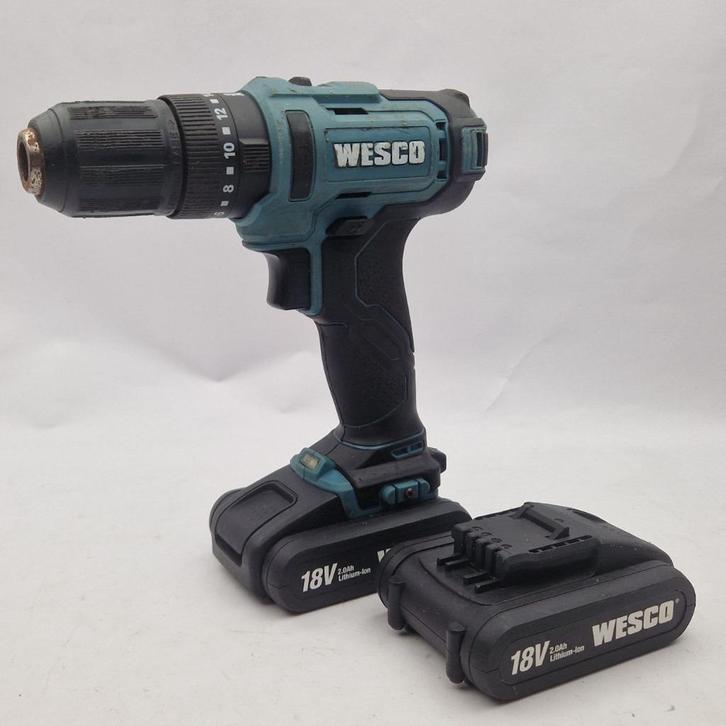 Wesco Accuboormachine WS2404K2 met extra accu || Nu €39,99, Doe-het-zelf en Verbouw, Gereedschap | Handgereedschap, Zo goed als nieuw
