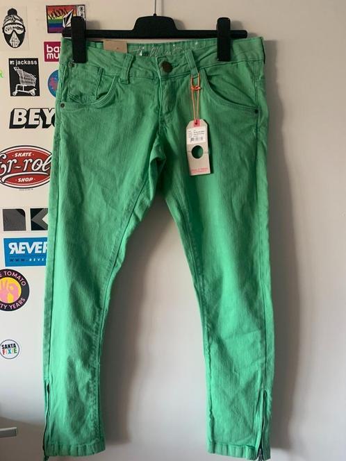 tumblendry groene broek(nr1 DB1), Kinderen en Baby's, Kinderkleding | Maat 176, Nieuw, Meisje, Broek, Ophalen of Verzenden