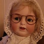 Een antieke Duitse Haibach pop met fleur ogen ( zie foto's ), Verzamelen, Poppen, Ophalen, Gebruikt, Pop