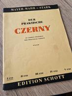 Der Praktische Czerny - Mayer-Mahr - Stark, Muziek en Instrumenten, Bladmuziek, Gebruikt, Klassiek, Les of Cursus, Ophalen of Verzenden