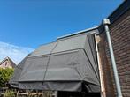 4 mooie antraciete markiezen, Tuin en Terras, Ophalen, Zo goed als nieuw, Markies, 250 cm tot 450 cm
