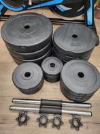 Dumbell set 77kg, Sport en Fitness, Ophalen, Zo goed als nieuw, Benen, Dumbbell