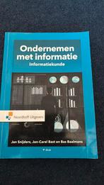Jan Snijders - Ondernemen met informatie, Jan Snijders; Bas Baalmans; Jan-Carel Bast, Ophalen of Verzenden, Management, Zo goed als nieuw