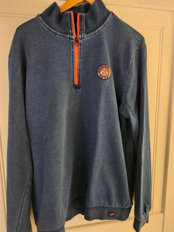 New Zealand Auckland vintage jeans trui blauw XXL beschikbaar voor biedingen